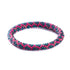 Jungle Framboise | Bracelet de perles de verre de l'Himalaya